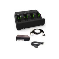 Miniatura 2 de 3600 BATTERY CHARGER KIT: INCLUDES 4 SLOT CHARGER (SAC3600-4001CR)    POWER SUPPLY (PWR-BGA12V50W0WW), DC LINE CORD (CBL-DC-451A1-01) & AC