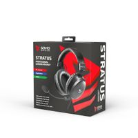 Miniatura 4 de Savio Stratus Auriculares Al  mbrico gancho de oreja Juego Negro