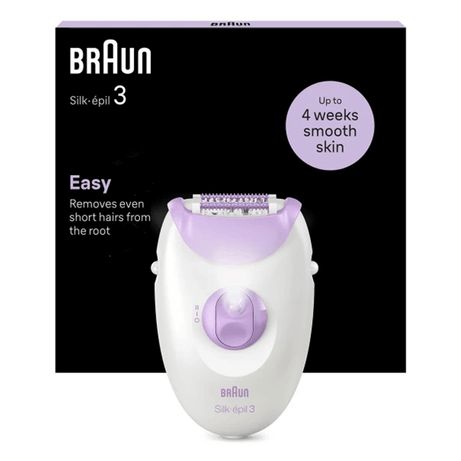 DEPILADORA ELECTRICA BRAUN SILK-EPIL 3 SE3-000 RODILLO MASAJE LUZ SMARTLIGHT - Imagen 1 de 4 DEPILADORA ELECTRICA BRAUN SILK-EPIL 3 SE3-000 RODILLO MASAJE LUZ SMARTLIGHT - Imagen 1 de 4