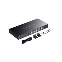 Miniatura 7 de SWITCH SEMIGESTIONABLE POE+ TP-LINK SG2428LP 28P DE LOS CUALES 16P GIGA POE+ 8P GIGA + 4P SLOT GIGA
