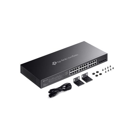 SWITCH SEMIGESTIONABLE POE+ TP-LINK SG2428LP 28P DE LOS CUALES 16P GIGA POE+ 8P GIGA + 4P SLOT GIGA - Imagen 7 de 7 SWITCH SEMIGESTIONABLE POE+ TP-LINK SG2428LP 28P DE LOS CUALES 16P GIGA POE+ 8P GIGA + 4P SLOT GIGA - Imagen 7 de 7