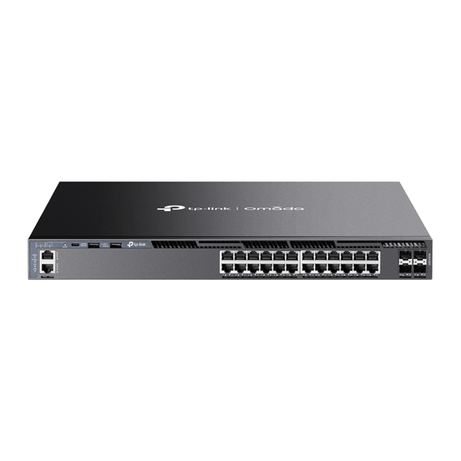 SWITCH GESTIONABLE L3 TP-LINK SG6428X 24P GIGABIT CON 4 SLOTS SFP+ 10G PUERTO DE CONSOLA RJ45/USB-C - Imagen 1 de 6 SWITCH GESTIONABLE L3 TP-LINK SG6428X 24P GIGABIT CON 4 SLOTS SFP+ 10G PUERTO DE CONSOLA RJ45/USB-C - Imagen 1 de 6