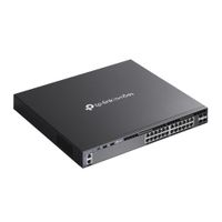 Miniatura 5 de SWITCH GESTIONABLE L3 TP-LINK SG6428X 24P GIGABIT CON 4 SLOTS SFP+ 10G PUERTO DE CONSOLA RJ45/USB-C