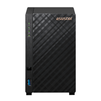 Miniatura 1 de SERVIDOR NAS ASUSTOR DRIVESTOR 2 GEN2 AS1202T 2 BAHIAS Quard-Core 1.7GHz 2.5GbE  1GB DDR4 3xUSB 3,0