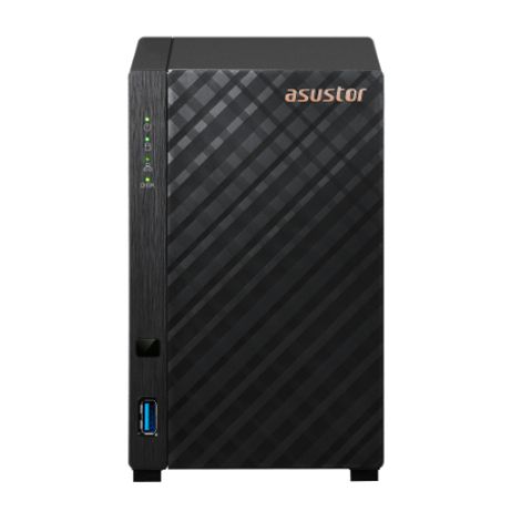 SERVIDOR NAS ASUSTOR DRIVESTOR 2 GEN2 AS1202T 2 BAHIAS Quard-Core 1.7GHz 2.5GbE 1GB DDR4 3xUSB 3,0 - Imagen 2 de 3 SERVIDOR NAS ASUSTOR DRIVESTOR 2 GEN2 AS1202T 2 BAHIAS Quard-Core 1.7GHz 2.5GbE 1GB DDR4 3xUSB 3,0 - Imagen 2 de 3