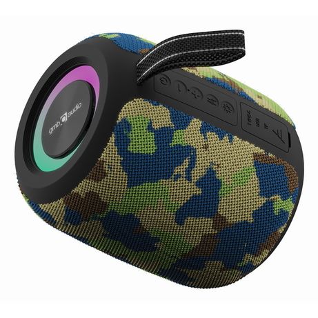 ALTAVOZ PORTATIL GEMBIRD 8W BT LED RGB CAMUFLAJE - Imagen 5 de 8 ALTAVOZ PORTATIL GEMBIRD 8W BT LED RGB CAMUFLAJE - Imagen 5 de 8