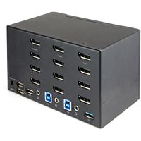 Miniatura 3 de 2-Pt Quad Monitor DisplayPort KVM Switch