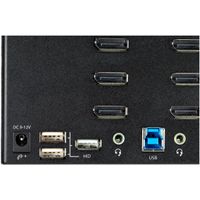 Miniatura 8 de 2-Pt Quad Monitor DisplayPort KVM Switch
