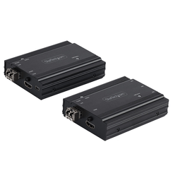 EXTENSOR ALARGADOR KVM HDMI 4K POR FIBRA 300M 2X SFP+ MMF