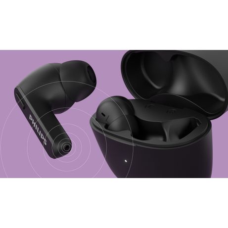AURICULARES INTRAUDITIVOS BLUETOOTH PHILIPS TAT2206BK/00 BLACK IPX4 ESTUCHE DE CARGA - Imagen 10 de 11 AURICULARES INTRAUDITIVOS BLUETOOTH PHILIPS TAT2206BK/00 BLACK IPX4 ESTUCHE DE CARGA - Imagen 10 de 11