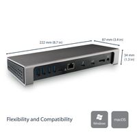 Miniatura 9 de DOCK THUNDERBOLT 3 PARA PANTALLA DOBLE 4K 60HZ Y 6X PUERTOS USB 3.0