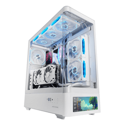 Caja MARS GAMING  MCLCDPROW  Blanco