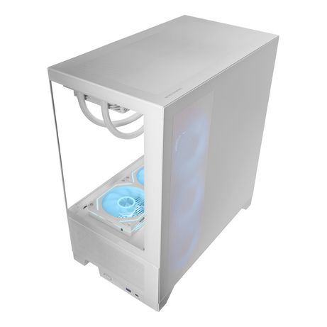 CAJA ATX SEMITORRE MARS GAMING MCLCDX BLANCO CRISTAL TEMPLADO CONTINUO LCD GPU 425mm 3x2.5 o 3x3.5 - Imagen 12 de 19 CAJA ATX SEMITORRE MARS GAMING MCLCDX BLANCO CRISTAL TEMPLADO CONTINUO LCD GPU 425mm 3x2.5 o 3x3.5 - Imagen 12 de 19