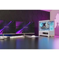 Miniatura 17 de CAJA ATX SEMITORRE MARS GAMING MCLCDX BLANCO CRISTAL TEMPLADO CONTINUO LCD GPU 425mm 3x2.5 o 3x3.5