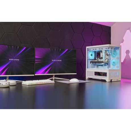 CAJA ATX SEMITORRE MARS GAMING MCLCDX BLANCO CRISTAL TEMPLADO CONTINUO LCD GPU 425mm 3x2.5 o 3x3.5 - Imagen 17 de 19 CAJA ATX SEMITORRE MARS GAMING MCLCDX BLANCO CRISTAL TEMPLADO CONTINUO LCD GPU 425mm 3x2.5 o 3x3.5 - Imagen 17 de 19