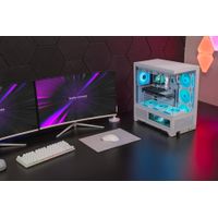 Miniatura 18 de CAJA ATX SEMITORRE MARS GAMING MCLCDX BLANCO CRISTAL TEMPLADO CONTINUO LCD GPU 425mm 3x2.5 o 3x3.5
