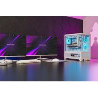 Miniatura 19 de CAJA ATX SEMITORRE MARS GAMING MCLCDX BLANCO CRISTAL TEMPLADO CONTINUO LCD GPU 425mm 3x2.5 o 3x3.5