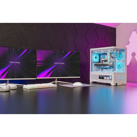 CAJA ATX SEMITORRE MARS GAMING MCLCDX BLANCO CRISTAL TEMPLADO CONTINUO LCD GPU 425mm 3x2.5 o 3x3.5 - Imagen 19 de 19 CAJA ATX SEMITORRE MARS GAMING MCLCDX BLANCO CRISTAL TEMPLADO CONTINUO LCD GPU 425mm 3x2.5 o 3x3.5 - Imagen 19 de 19
