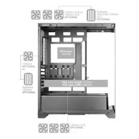 Miniatura 9 de Caja MARS GAMING  MCPRISMA RGB Negro