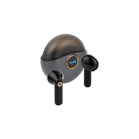 Miniatura 1 de AURICULAR INTRAUDITIVO BLUETOOTH TOOQ TQBWH-0060G SNAIL BT5,3 CAJA DE CARGA GRIS