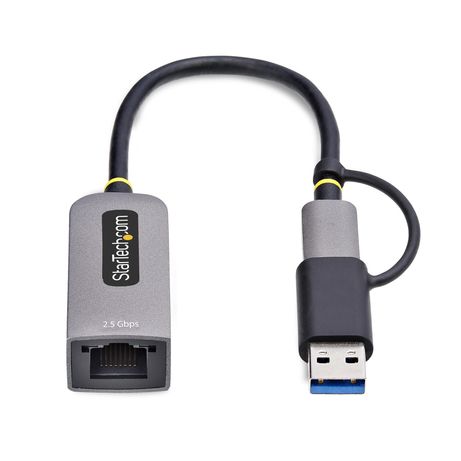 Adaptador de Red Ethernet USB Tipo C - con Conversor USB-A - Imagen 7 de 10 Adaptador de Red Ethernet USB Tipo C - con Conversor USB-A - Imagen 7 de 10