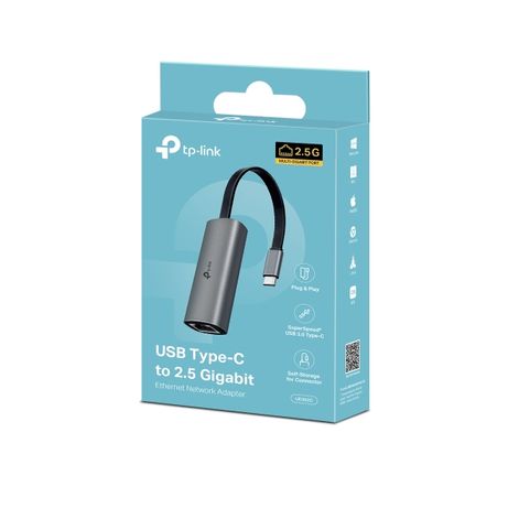 ADAPTADOR DE RED USB-C TP-LINK UE302C A 1x2.5Gbps - Imagen 2 de 4 ADAPTADOR DE RED USB-C TP-LINK UE302C A 1x2.5Gbps - Imagen 2 de 4