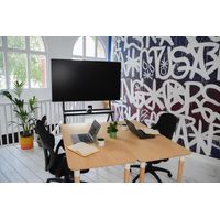 Miniatura 9 de VISION Flat Panel Easel Trolley 100kg