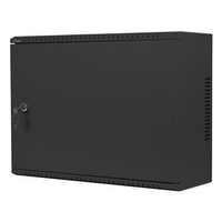 Miniatura 1 de ARMARIO LANBERG MURAL RACK 19" 4U+3U/540X200 BAJO PERFIL NEGRO ENSAMBLADO