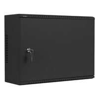 Miniatura 11 de ARMARIO LANBERG MURAL RACK 19" 4U+3U/540X200 BAJO PERFIL NEGRO ENSAMBLADO