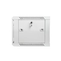 Miniatura 2 de ARMARIO LANBERG MURAL RACK 19" 6U 600X450 FLAT PACK V2 PUERTA CRISTAL GRIS