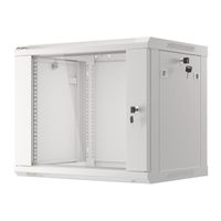 Miniatura 2 de ARMARIO LANBERG MURAL 9U 600X450 RACK 19 FLAT PACK V2 PUERTA CRISTAL GRIS