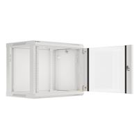 Miniatura 9 de ARMARIO LANBERG MURAL 9U 600X450 RACK 19 FLAT PACK V2 PUERTA CRISTAL GRIS