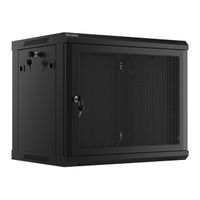 Miniatura 2 de ARMARIO LANBERG 9U 600X450 CON PUERTA PERFORADA RACK 19 H-60 KG NEGRO FLAT PACK