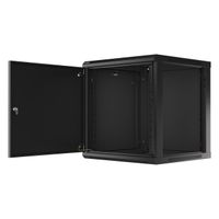 Miniatura 4 de ARMARIO LANBERG MURAL RACK 19" 12U/600X600 FLAT PACK AUTOENSA NEGRO PTA METALICA