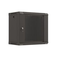 Miniatura 2 de ARMARIO LANBERG MURAL RACK 19" 9U 540X350 FLAT PACK NEGRO PUERTA CRISTAL