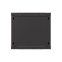 Miniatura 5 de ARMARIO LANBERG MURAL RACK 19" 9U 540X350 FLAT PACK NEGRO PUERTA CRISTAL
