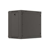 Miniatura 6 de ARMARIO LANBERG MURAL RACK 19" 9U 540X350 FLAT PACK NEGRO PUERTA CRISTAL