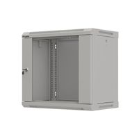 Miniatura 3 de ARMARIO LANBERG MURAL RACK 19" 9U 540X350 FLAT PACK GRIS PUERTA CRISTAL