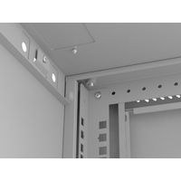 Miniatura 12 de ARMARIO LANBERG MURAL RACK 19" 9U 540X350 FLAT PACK GRIS PUERTA CRISTAL
