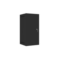 Miniatura 2 de ARMARIO LANBERG MURAL RACK 10" 12U/280X310 FLAT PACK NEGRO PUERTA METAL
