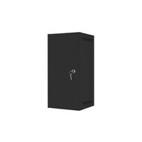 Miniatura 4 de ARMARIO LANBERG MURAL RACK 10" 12U/280X310 FLAT PACK NEGRO PUERTA METAL
