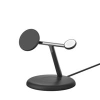 Miniatura 2 de BASE DE CARGA INALAMBRICA 3 EN 1 BELKIN WIZ023vfBK 15W Qi2 BOOST CHARGE COLOR NEGRO
