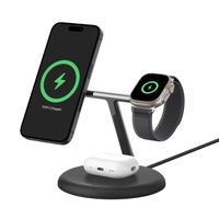 Miniatura 5 de BASE DE CARGA INALAMBRICA 3 EN 1 BELKIN WIZ023vfBK 15W Qi2 BOOST CHARGE COLOR NEGRO