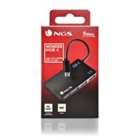 Miniatura 4 de HUB USB-C NGS WONDERIHUB4 A 4xUSB-A 3.0