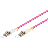 Miniatura 1 de WP CABLE FIBRA OPTICA ,50/125 LC-LC, 1 MT. OM4 ,LSZH, VIOLETA