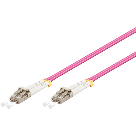 WP CABLE FIBRA OPTICA ,50/125 LC-LC, 1 MT. OM4 ,LSZH, VIOLETA - Imagen 1 de 2 WP CABLE FIBRA OPTICA ,50/125 LC-LC, 1 MT. OM4 ,LSZH, VIOLETA - Imagen 1 de 2