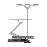 Miniatura 4 de AISENS - SOPORTE ECO GIRATORIO, INCLINABLE PARA MONITOR/TV 30KG (3 PIVOTES) DE 23-43, NEGRO