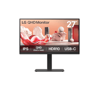 Miniatura 1 de LG 27BA75QB-B   27" LED IPS Wide Quad HD  Altavoces