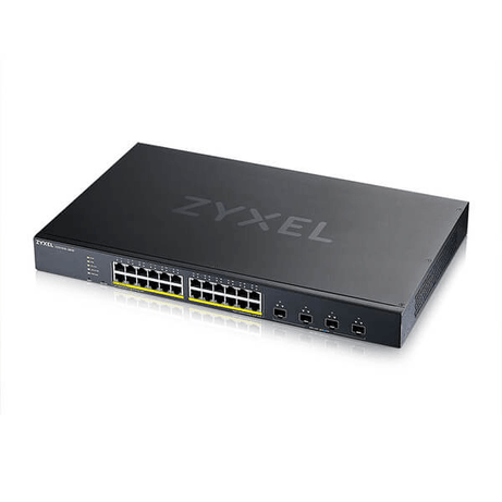 Zyxel XGS1935-28HP 28 Port Smart Managed PoE Switch 24x Gigabit PoE and 4x 10G SFP+ - Imagen 1 de 5 Zyxel XGS1935-28HP 28 Port Smart Managed PoE Switch 24x Gigabit PoE and 4x 10G SFP+ - Imagen 1 de 5