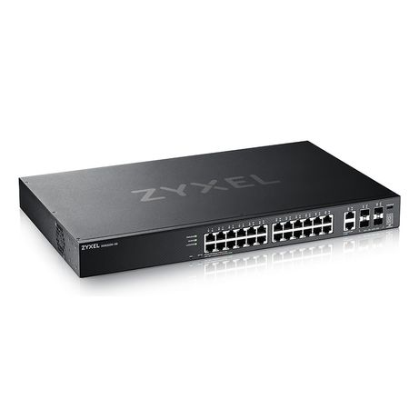 ZYXEL XGS2220-30, L3 ACCESS SWITCH, 24X1G RJ45 2X10MG RJ45, 4X10G SFP+ UPLINK, INCL. 1 YR NEBULAFLEX PRO - Imagen 3 de 5 ZYXEL XGS2220-30, L3 ACCESS SWITCH, 24X1G RJ45 2X10MG RJ45, 4X10G SFP+ UPLINK, INCL. 1 YR NEBULAFLEX PRO - Imagen 3 de 5